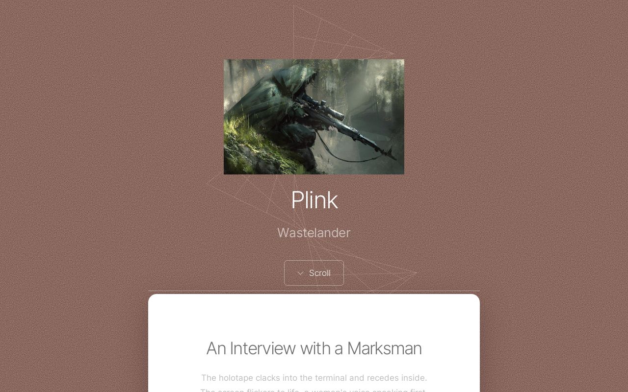Carrd profile picture for @plink